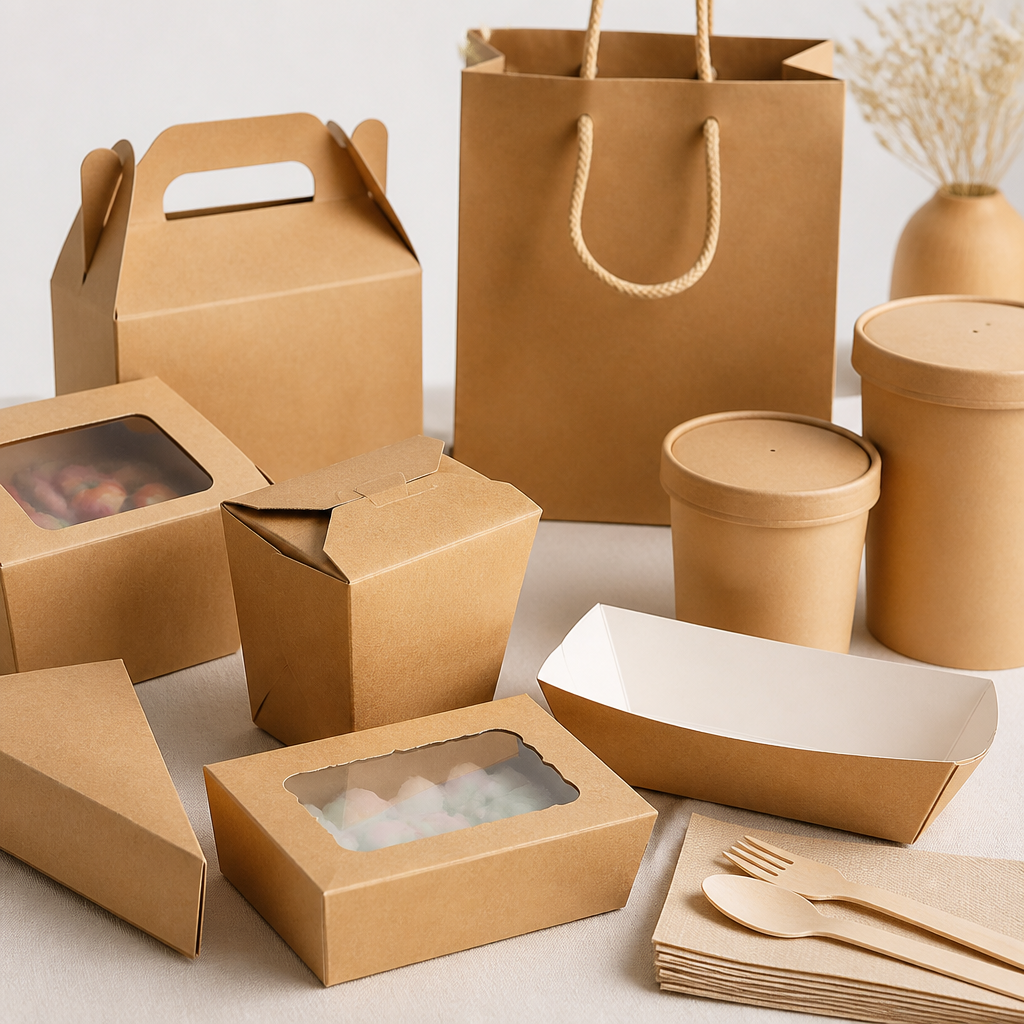Các Loại Hộp Giấy Kraft Phổ Biến và Ứng Dụng